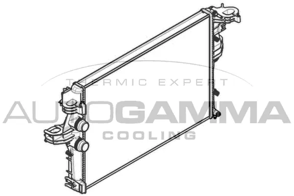 Radiator, engine cooling (107142)