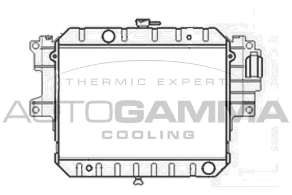 Radiator, engine cooling (103855)