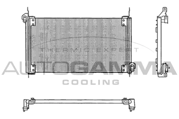 Condenser, air conditioning (102629)