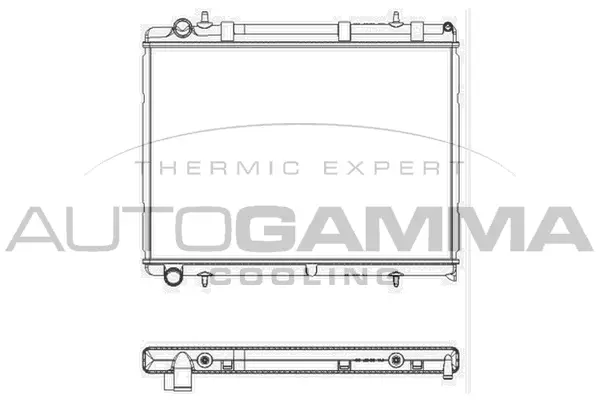 Radiator, engine cooling (103571)