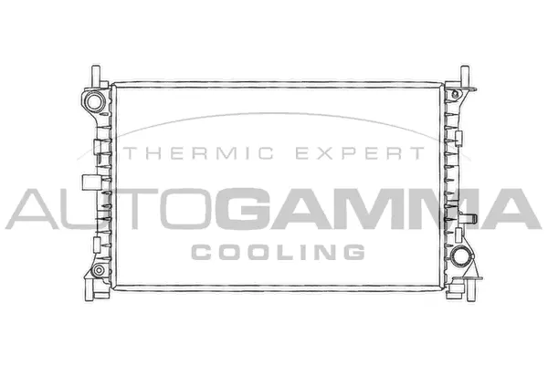 Radiator, engine cooling (102072)