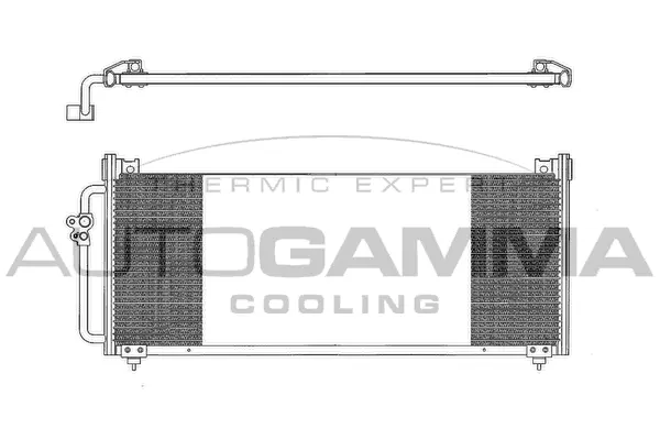 Condenser, air conditioning (102786)