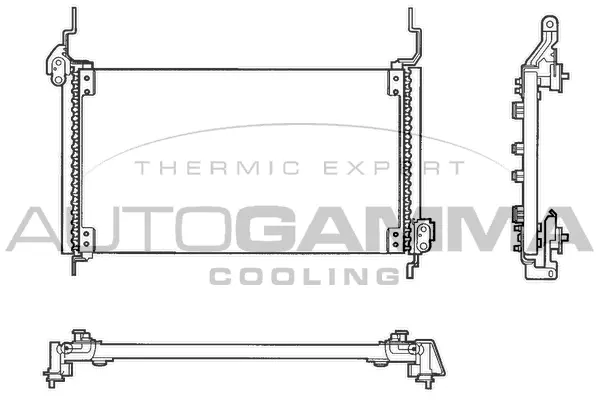 Condenser, air conditioning (102630)