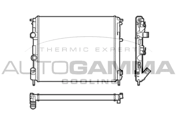 Radiator, engine cooling (103177)