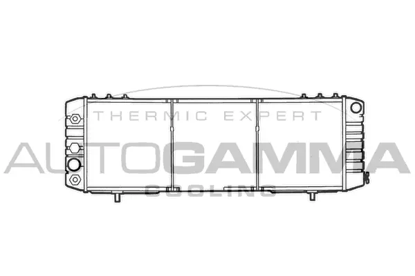 Radiator, engine cooling (102133)