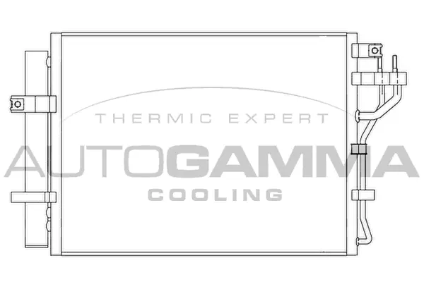 Condenser, air conditioning (105859)