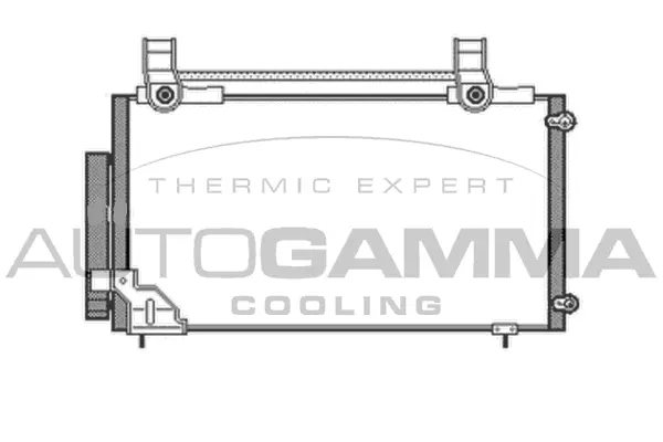 Condenser, air conditioning (105072)