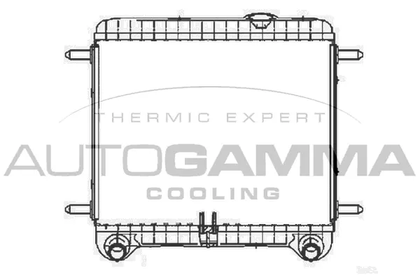 Radiator, engine cooling (103460)