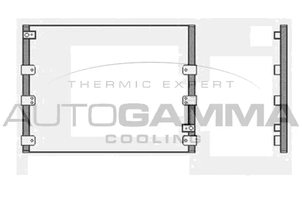Condenser, air conditioning (104001)