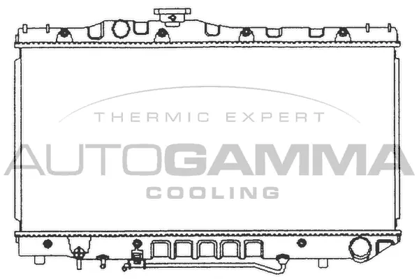 Radiator, engine cooling (101006)
