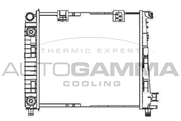 Radiator, engine cooling (104683)