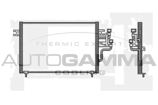 Condenser, air conditioning (104002)