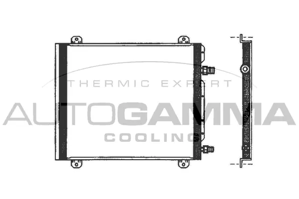 Condenser, air conditioning (102764)