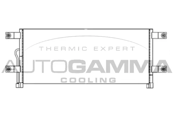 Condenser, air conditioning (107378)