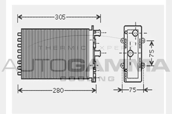 Heat Exchanger, interior heating (104429)