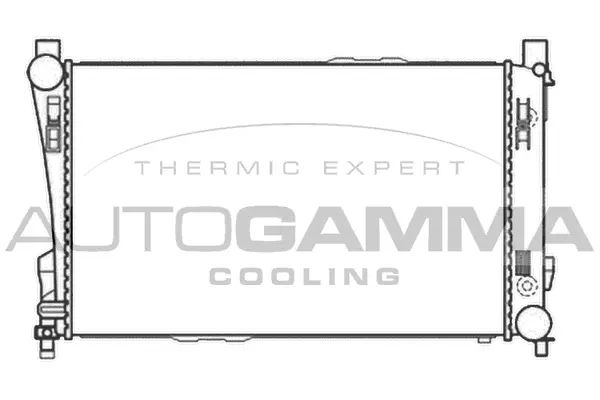 Radiator, engine cooling (104526)