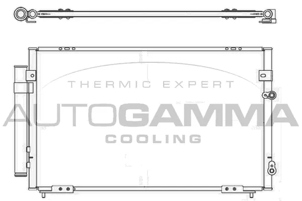 Condenser, air conditioning (105688)