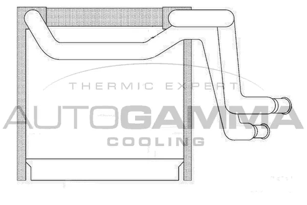 Evaporator, air conditioning (112104)