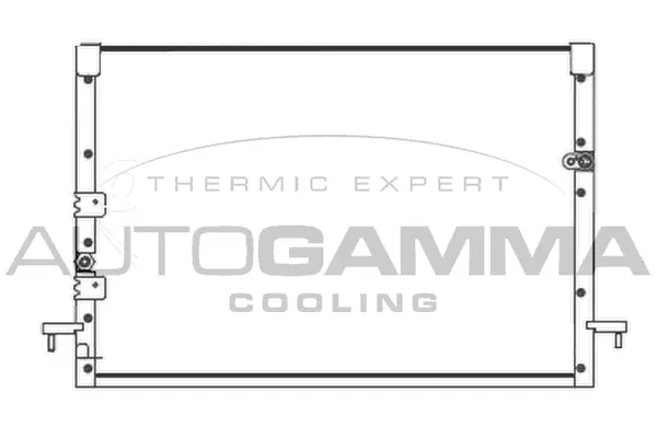 Condenser, air conditioning (102810)