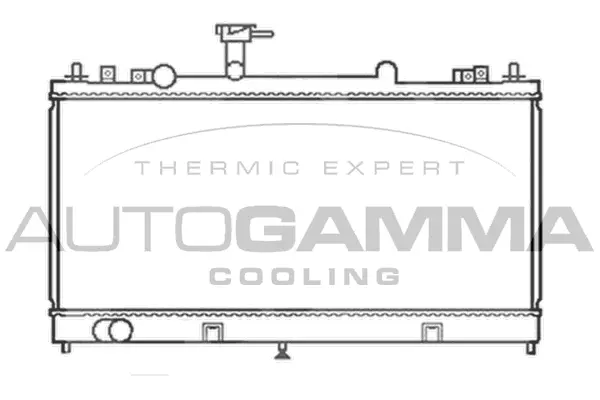Radiator, engine cooling (103440)