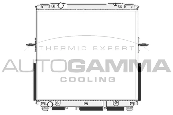 Radiator, engine cooling (105130)
