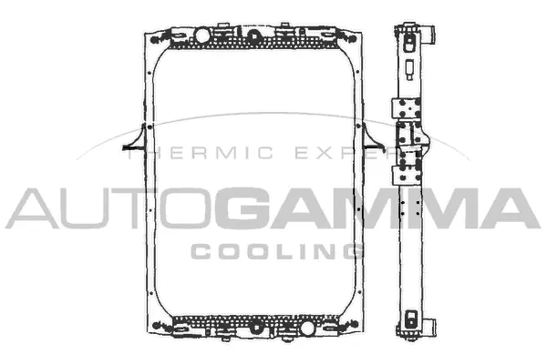 Radiator, engine cooling (403360)
