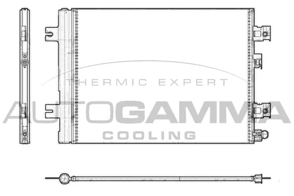 Condenser, air conditioning (105513)