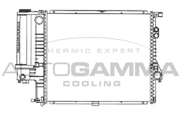 Radiator, engine cooling (101364)