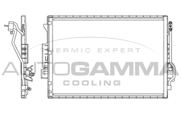 Condenser, air conditioning (105863)