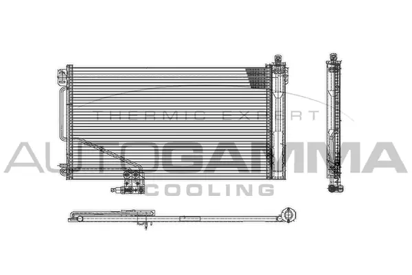 Condenser, air conditioning (102701)