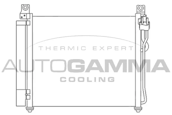 Condenser, air conditioning (105858)