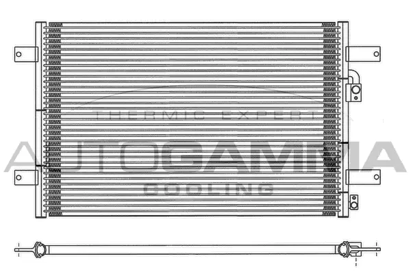 Condenser, air conditioning (101691)