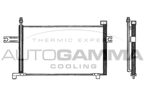 Condenser, air conditioning (102720)