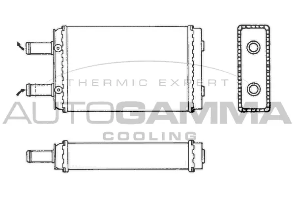 Heat Exchanger, interior heating (101646)
