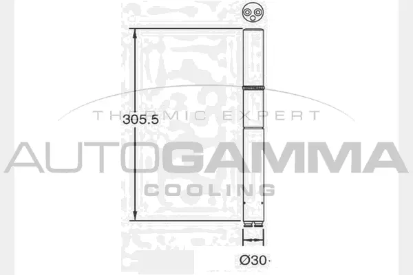 Dryer, air conditioning (106397)