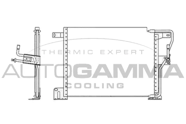 Condenser, air conditioning (104989)