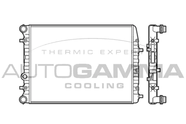Radiator, engine cooling (103546)
