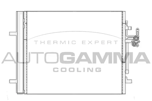 Condenser, air conditioning (105598)