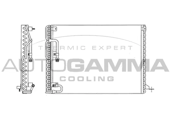 Condenser, air conditioning (102827)