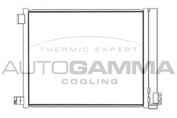 Condenser, air conditioning (107434)