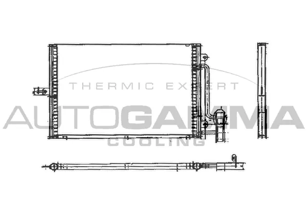 Condenser, air conditioning (102755)
