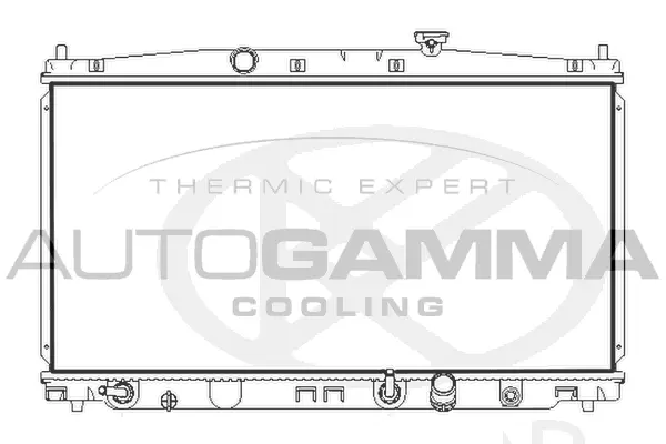Radiator, engine cooling (107723)