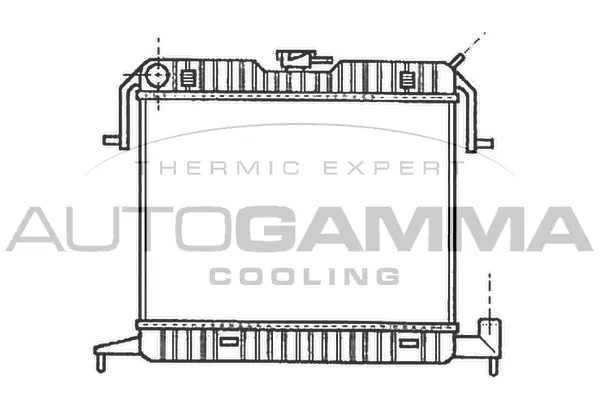 Radiator, engine cooling (102233)
