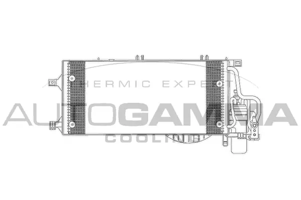 Condenser, air conditioning (103625)