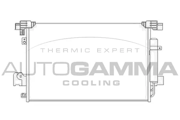 Condenser, air conditioning (104913)