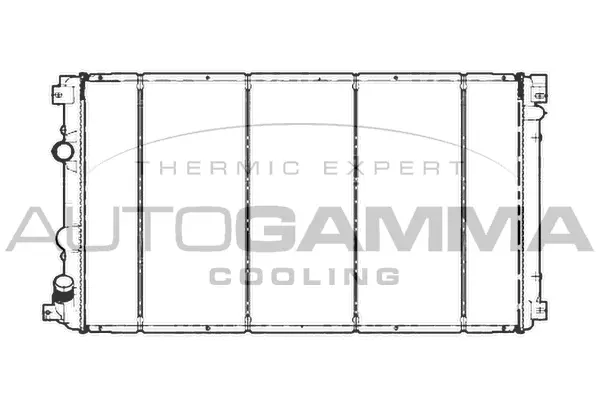 Radiator, engine cooling (103738)
