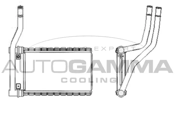 Heat Exchanger, interior heating (107632)
