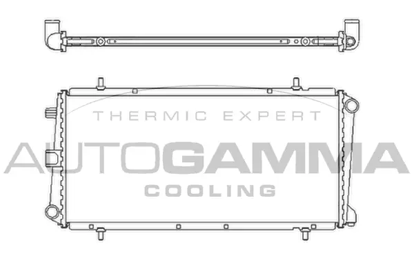 Radiator, engine cooling (103954)