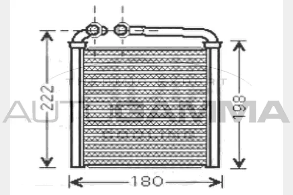 Heat Exchanger, interior heating (104609)