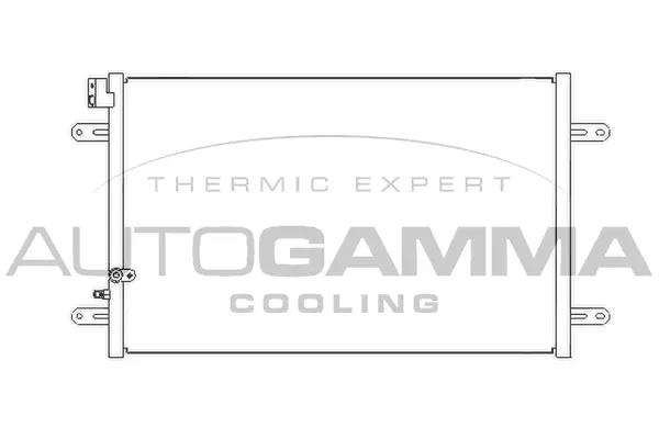 Condenser, air conditioning (104946)